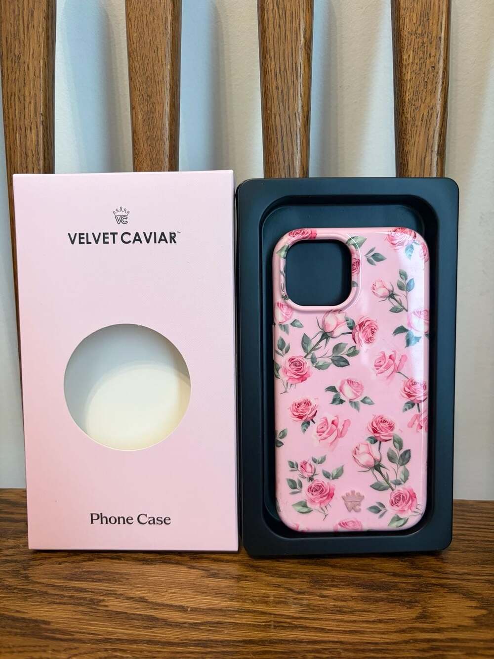 Velvet Caviar Baby Pink Roses iPhone Case for iPhone 15